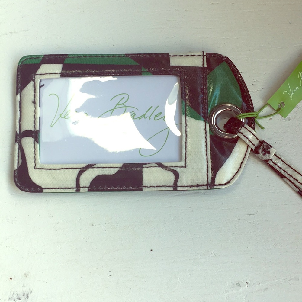 Vera Bradley luggage tag